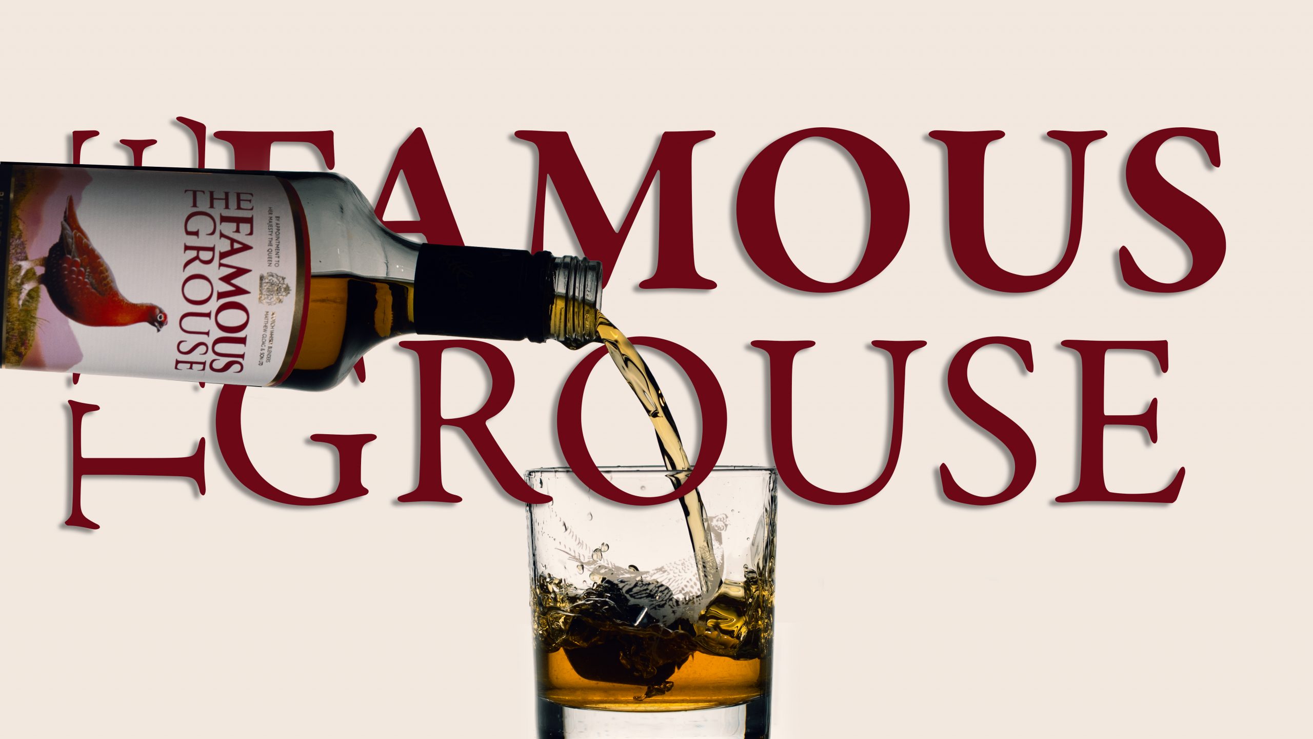 the famouse grouse product promo
